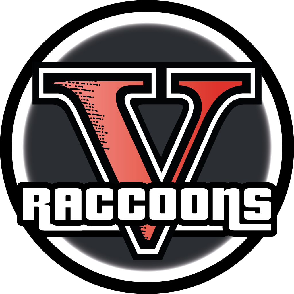Raccoons V Logo